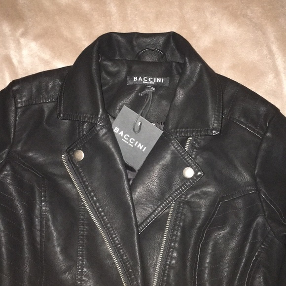 Baccini Jackets & Blazers - Leather jacket